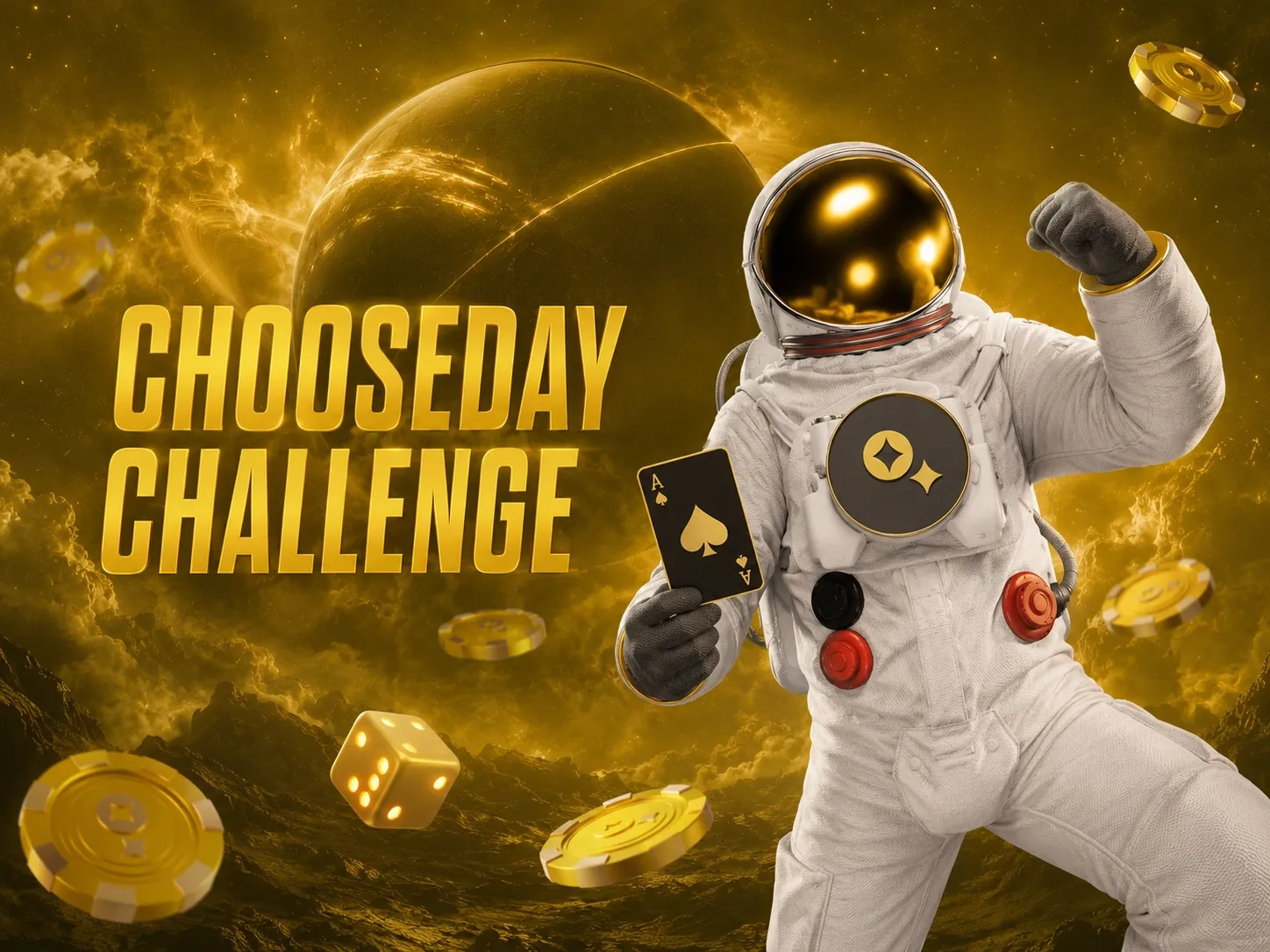 Justcasino chooseday challenge
